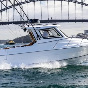 Northbank Boats 750HT cruising in the Sydney Harbour | Northbank Boats | 750HT | Fishing Boat | Fibreglass Fishing Boat | Trailable Fishing Boat