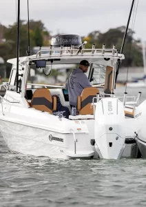 Northbank 750HT Hard Top fishing boat with twin V8 Engines | Fishing Boat | Northbank Boats | 750HT | 500HP Fishing Boat