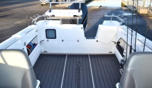 Northbank 650C deck with U-Dek Flooring | Fishing Boat | Fibreglass Fishing Boat | Offshore Fishing Boat | Trailerable Fishing Boat | 650C